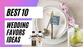 BEST 10 Tips For Wedding Favors Ideas