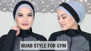 BEST HIJAB STYLE FOR THE GYM SPORT