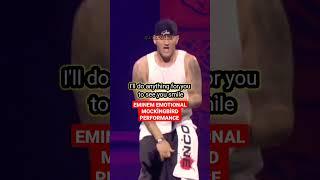 Eminem Gets Emotional While Performing MockingBird Live #shorts #eminem