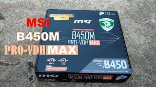 Motherboard MSI B450M PRO VDH-MAX