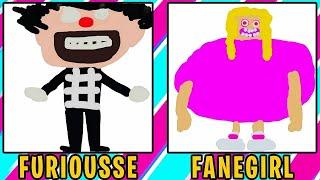 Furious vs Fangirl Qui DESSINE le MIEUX dans ROBLOX ?