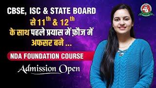 NDA 2023 Foundation Course Starts  NDA Coaching After 10th  Admission Open - Enrol Now