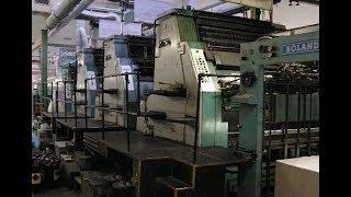 Man Roland 805 6 Colour LITHOGRAPHIC PRINTING PRESS