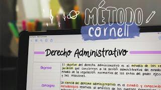 Mi método favorito para tomar apuntes MÉTODO CORNELL   tips de estudio parte II