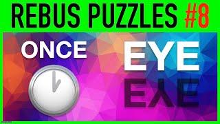 Rebus Puzzles with Answers #8 20 Picture Brain Teasers