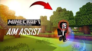 Aim Assist on MCPEMinecraft Bedrock DOWNLOAD IN DESC *WORKING JULY 2024* FIXED