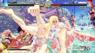 Street Fighter V KOLINR.Mika VS Cammy Mod RMIKA Kolin Sexy Jewel Princess Amazon Cammy