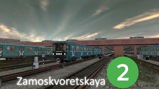 Trainz 12 Moscow Metro Line 2 Zamoskvoretskaya  81-71781-714