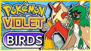 Pokémon Violet - BIRDS that cant FLY - Hardcore Nuzlocke