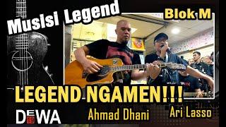 WOW Legend Ahmad Dhani & Ari Lasso Ngamen di depan Toko di BLOK M