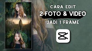 How to Add 2 Photos and Video in One Frame  Capcut Tutorial