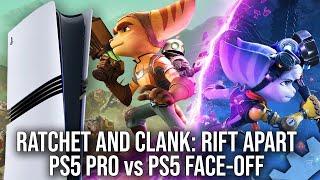 Ratchet and Clank Rift Apart PS5 Pro vs PS5 Image Quality Face-Off