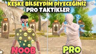 EN PRO TAKTİKLER ️KEŞKE DAHA ÖNCE YAPSAYDIM DİYECEKSİNİZ ️PUBG MOBİLE 2023