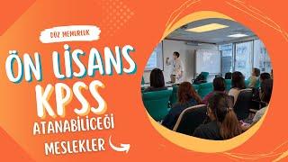 Önlisans Mezunları KPSS ile Nerelere Atanabilir Ön Lisans Düz Memurluk Bölümleri ve Atamaları