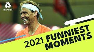 FUNNIEST Moments From The 2021 ATP Tennis Season