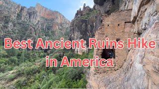 THE BEST ANCIENT RUIN HIKE IN AMERICA - THE DEVILS CHASM - Sierra Ancha Cliff Dwellings Arizona