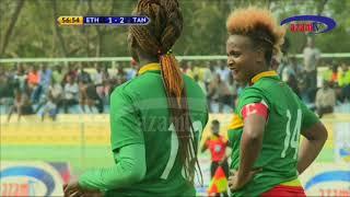 CECAFA WOMEN 2018 ETHIOPIA 1 VS 4 TANZANIA GoalsIbitego.