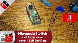 BASSTOP DIY Replacement Shell for the Nintendo Switch - Part 1 - Left Joy Con