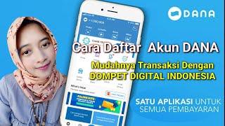 Cara Daftar Akun Dana Dompet Digital