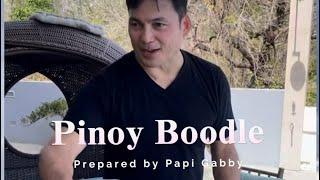 PINOY BOODLE WITH LECHON BY KC CONCEPCION X GABBY CONCEPCION