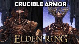 ELDEN RING - All Crucible Armor Set Locations  Crucible Axe and Crucible Tree