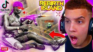 Reacting To *NEW* MOVEMENT DEMON on Warzone Rebirth Island