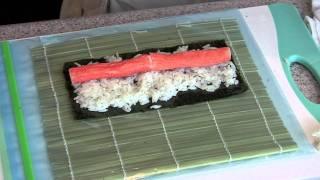 How To Make Crab Stick Sushi Roll