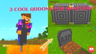 3 cools addons for Minecraft pe  1.17