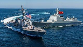 US Destroyer COLLIDES with Chinese Navy Ship Then THIS Happened...