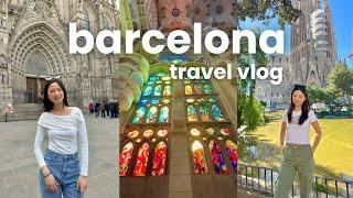 BARCELONA TRAVEL VLOG  ideal itinerary things to do activities