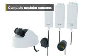 For discreet indoor surveillance - AXIS P12 MK II Modular Camera Series