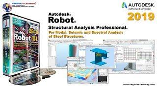 Robot Structural 2019 Tutorial  Steel  III  For Modal Seismic & Spectral Analysis