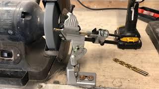 Tool Test & Review - Shop Fox Drill Bit Sharpener - Amazingly Good Vintage Car Restoration