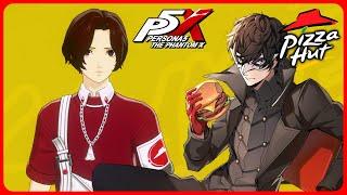 Pizza Hut x P5X Wonder outfit showcase - Persona 5 The Phantom X