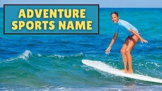 Learn Name of Adventure Sports Around the World Extreme sports name Sports vocabulary lesson G.K