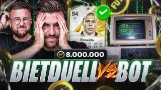 Das LUSTIGSTE BIET DUELL EVER vs BOT um ICON R9  im LEGENDÄREN 10h STREAM EA FC 25