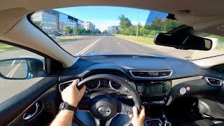 2020 Nissan Qashqai POV Test Drive Vilnius Lithuania