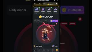 Hamster Kombat Daily Cipher Code 9 September  Hamster Kombat New Morse Code Today  Free 1M Coins