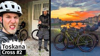 Toskana-Bikepacking #2 Sturm & Regen bis Florenz