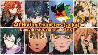 All Natlan Character Japan Voice Actor & Same Roles so far