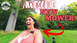 AWESOME New Zero Turn Lawn Mower Must See WOW So Fast