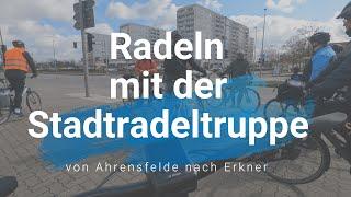 RADELN MIT DER STADTRADELTRUPPE + GÄSTE VON AHRENSFELDE NACH ERKNER 60km Stadtradeln