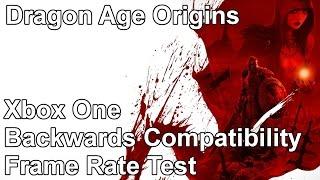 Dragon Age Origins Xbox 360 vs Xbox One Backwards Compatibility Frame Rate Test