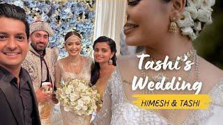 අපි ගිය Tashi ගේ wedding එක  Tashi weds Himesh