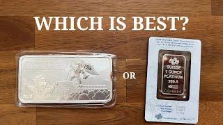 Silver vs. Platinum Which is Better?