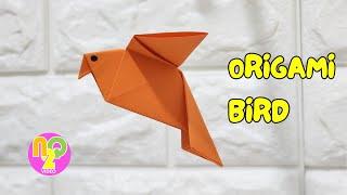 Origami Bird Easy Tutorial  How to Fold Paper Bird