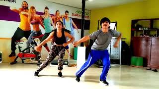 Contra el Muro - Zin 87-1=86 - Cumbia   Zumba Fitness Dance  Crystal Zumba ft..menuka raskin