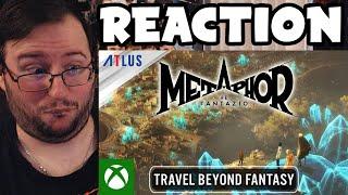 Gors Metaphor ReFantazio Travel Beyond Fantasy Trailer REACTION