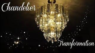 DIY Chandelier   Renter Friendly