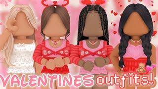 Aesthetic Roblox VALENTINES OUTFITS *WITH CODES + LINKS*  BLOXBURG BROOKHAVEN BERRY AVENUE